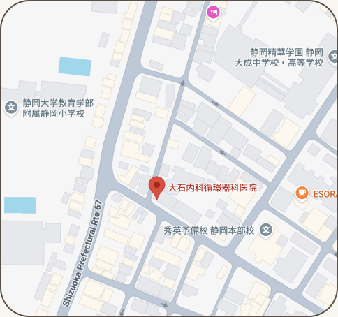 サクラノキフィットネス会場（大石内科循環器科医院 介護棟3階）の地図