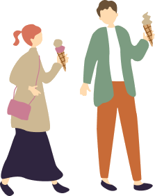 ベンチのイラスト