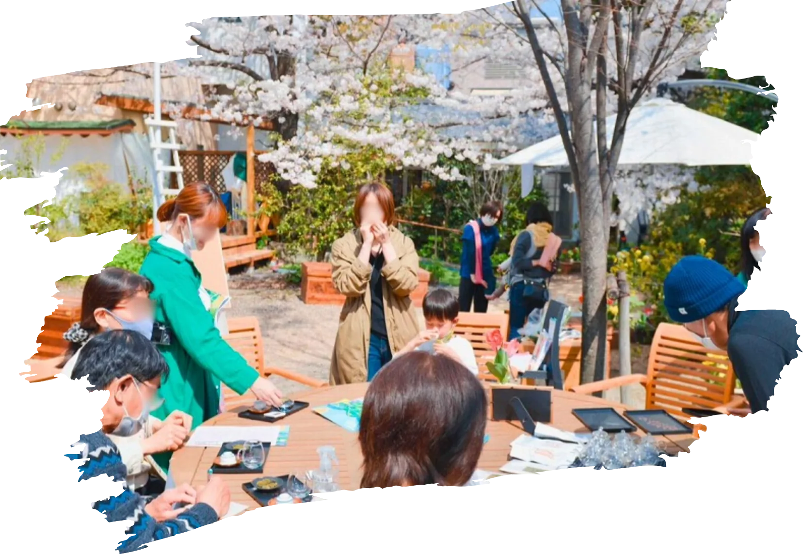 サクラノキBASEの活動写真コラージュ
