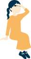 見に行くのイラスト