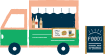 出店する場所を使うのイラスト
