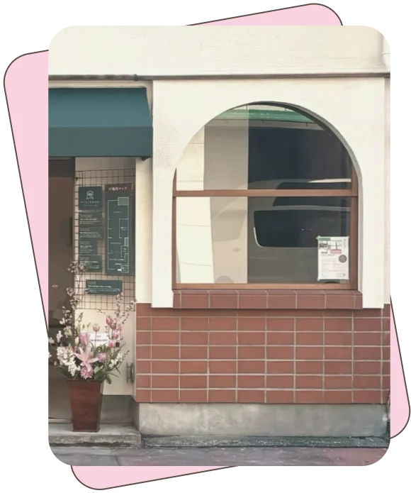 鷹匠トライスタンドの出店カウンター