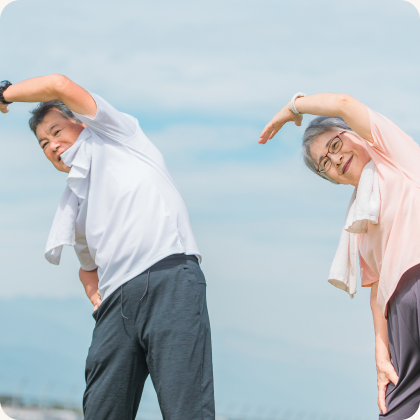 足が軽楽♪股関節スッキリ体操